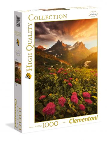 Пазл Clementoni "Горные цветы" 1000 деталей