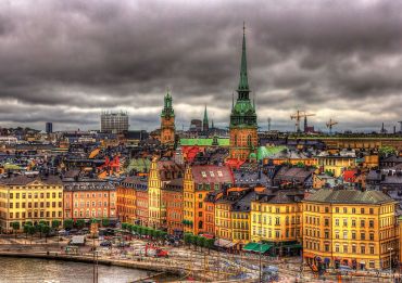 Пазл Educa "Вид на Стокгольм, Швеция" 1000 деталей