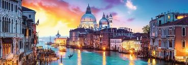 Пазл-панорама Trefl "Гранд-канал, Венеция" 1000 деталей