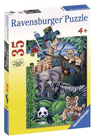Пазл Ravensburger "Царство животных" 35 деталей