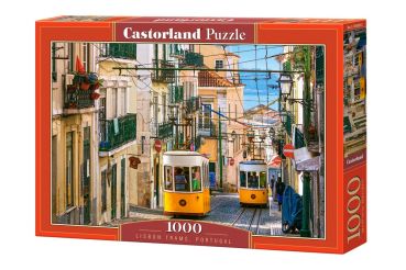 Пазл Castorland "Лиссабонские трамваи. Португалия" 1000 деталей