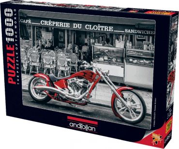Пазл Anatolian "Красный мотоцикл" 1000 деталей