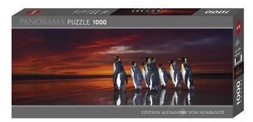 Пазл-панорама Heye "Королевские пингвины" 1000 деталей