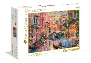 Пазл Clementoni "Венеция на закате" Д. Дэвисон 6000 деталей