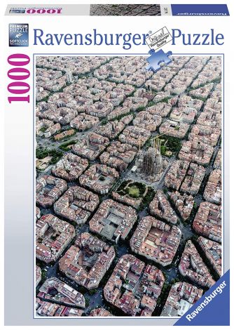 Пазл Ravensburger "Барселона сверху" 1000 деталей