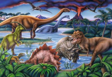Пазл Ravensburger "Динозавры" 35 деталей