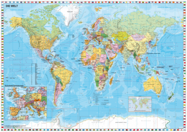 Пазл Schmidt "Карта мира" 1500 деталей