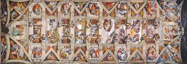 Пазл-панорама Clementoni "Микеланджело. Сикстинская капелла" 1000 деталей