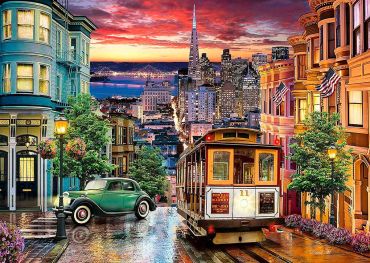 Пазл Clementoni "Трамвай в Сан-Франциско" 3000 деталей