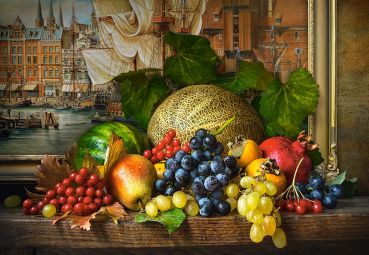 Пазл Castorland "Натюрморт с фруктами" 1500 деталей