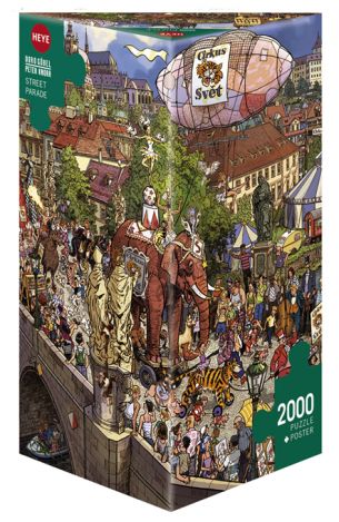 Пазл Heye "Уличный парад-алле" 2000 деталей