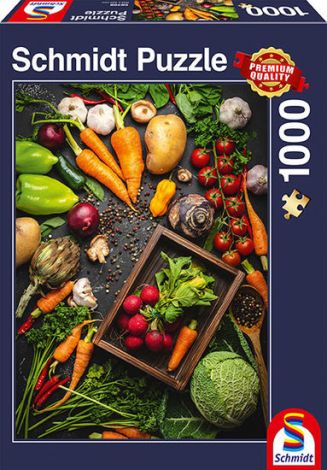 Пазл Schmidt "Овощи-здоровая еда" 1000 деталей