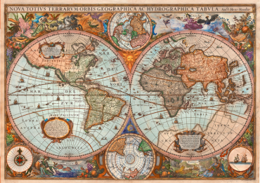 Пазл Schmidt "Античная карта мира" 3000 деталей