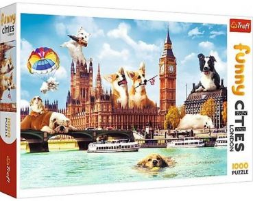 Пазл Trefl "Собаки в Лондоне" 1000 деталей