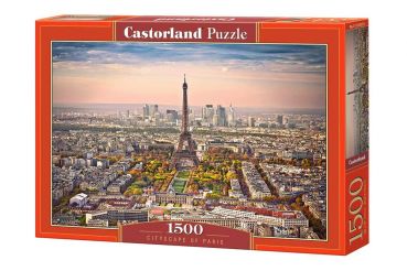 Пазл Castorland "Вид Парижа" 1500 деталей