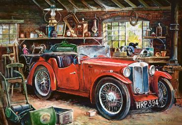 Пазл Castorland "Старинный гараж" 1000 деталей