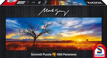 Пазл-панорама Schmidt "Дуб на закате Австралия" 1000 деталей