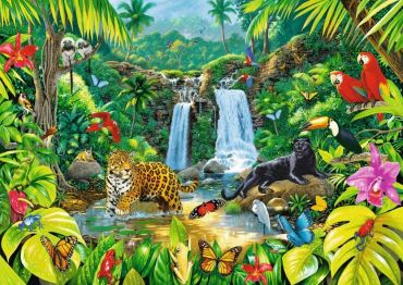Пазл Trefl "Тропический лес" 2000 деталей