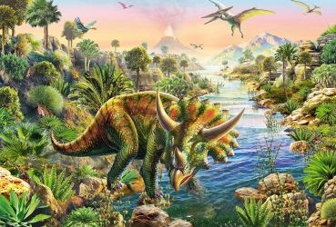 Пазл Schmidt "Динозавры" 3х48 деталей