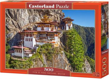 Пазл Castorland "Монастырь на скале, Бутан" 500 деталей