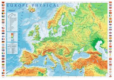 Пазл Trefl "Карта Европы" 1000 деталей