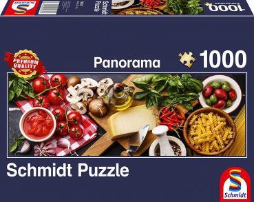 Пазл-панорама Schmidt "Итальянская кухня" 1000 деталей