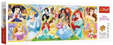 Пазл-панорама Trefl "Disney Princess" 500 деталей