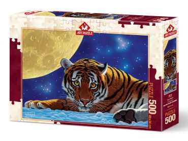 Пазл Art Puzzle "Тигровая луна" 500 деталей