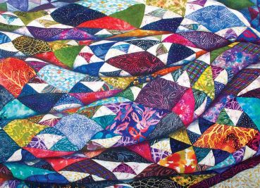 Пазл Cobble Hill "Разноцветные одеяла" 500 деталей