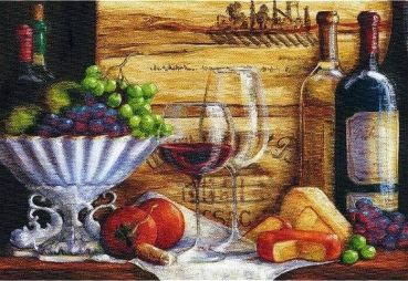 Пазл Trefl "Натюрморт с виноградом" 1500 деталей