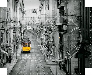 Пазл-часы "Утро в Лиссабоне" 366 деталей