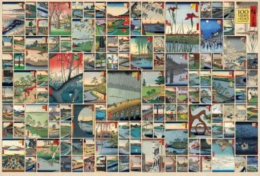 Пазл Cobble Hill Хиросигэ "100 знаменитых видов ЭДО" 2000 деталей