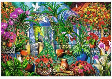 Пазл Trefl "Таинственный сад" 1500 деталей