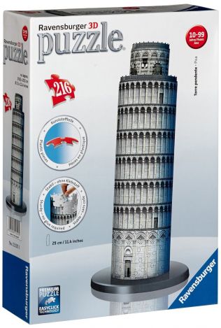 3D Пазл "Пизанская башня" 216 деталей